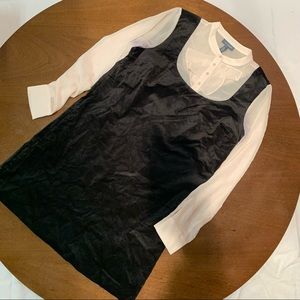Faux Suede Mini Dress